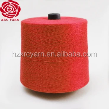 Gold rabbit core spun yarn manufacturer 28S/2 for knit production