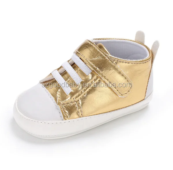 Customized Pu Leather Soft Sole Casual Baby Boy Girl Shoes