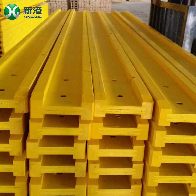 Xingang h20 timber concrete formwork wood beam H20 for the formwork