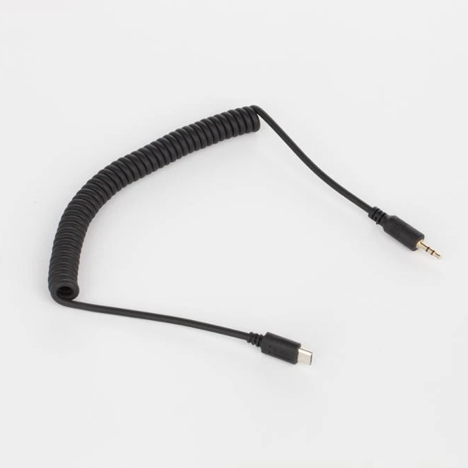 2.5mm to E2 Shutter Release Spiral Cable for Fujifilm X M1 X100T X100F X T20 X T10 X E2 X A3 X A10 etc