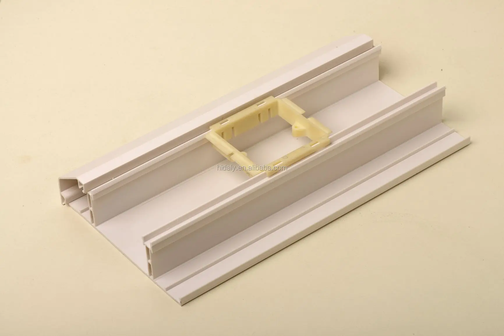 Building mMaterials Heat Resistant 180*50 PVC Electronical Trunking Dado Skirting Trunking for Cable Channel