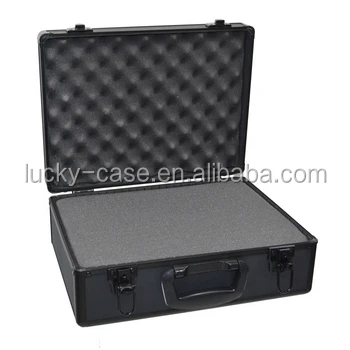 Case with Cubed Foam Security Briefcase Attache Briefcase Aluminum with CustomFoam