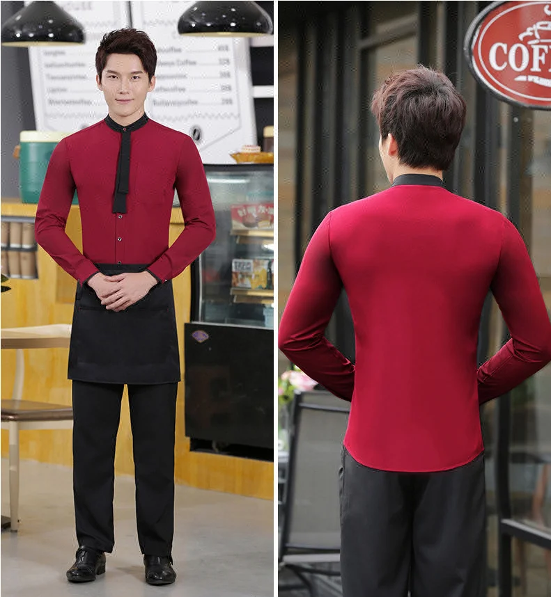 Personalized hight quality uniforms for waiters waitress