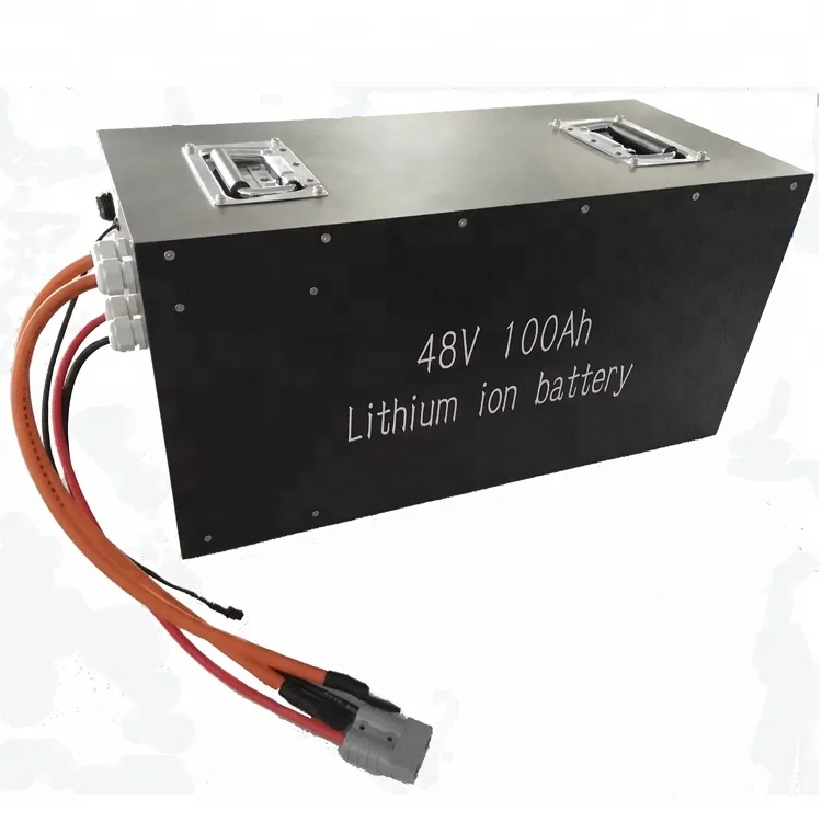 
High end lithium battery pack 48v 100ah golf cart battery with bms charger 