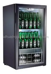 
Upright Wine display cooler transparent glass door 