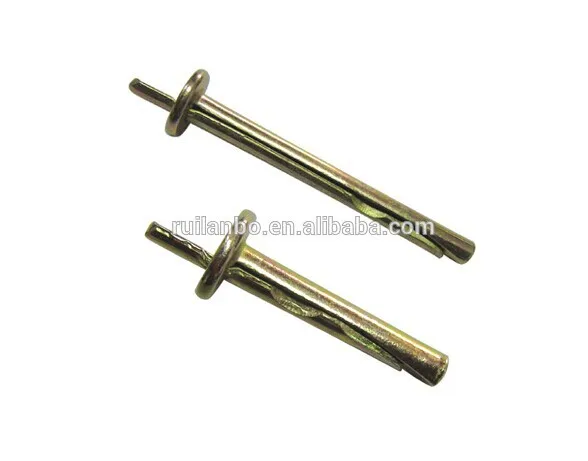 Yellow zinc plated/Ceiling Wall Hammer Anchor/concrete ceiling anchor