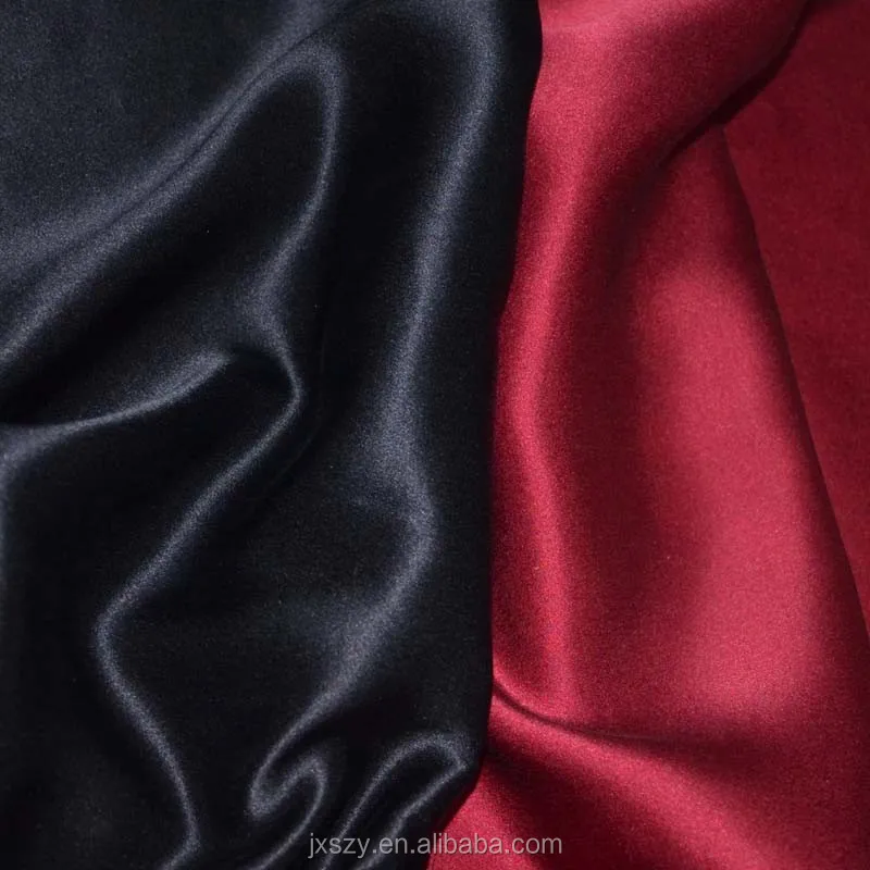 100%silk Fabric Italian Silk Satin Fabrics Silk Satin Fabric