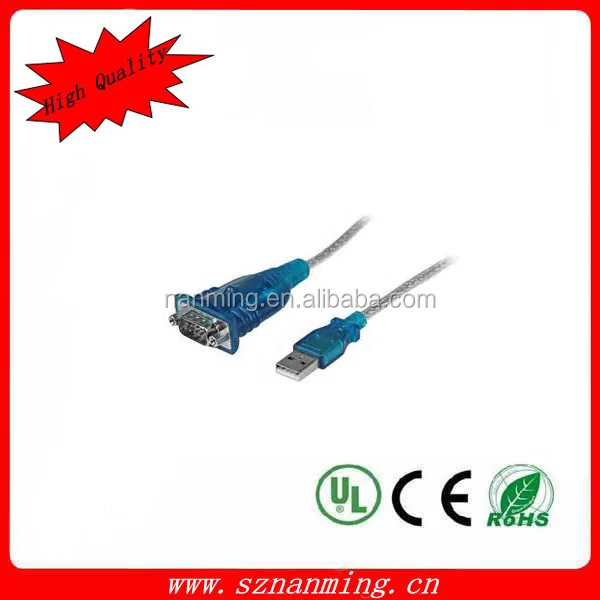Экранированный USB в последовательный адаптер DB9 RS232 последовательный кабель