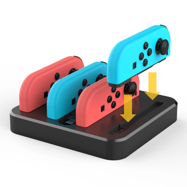 2019 New Product 7 in 1 Charger Station for Nintendo Switch Controller with USB Type C port