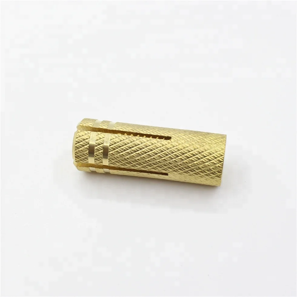 expandable fastener high quality brass drop in anchor