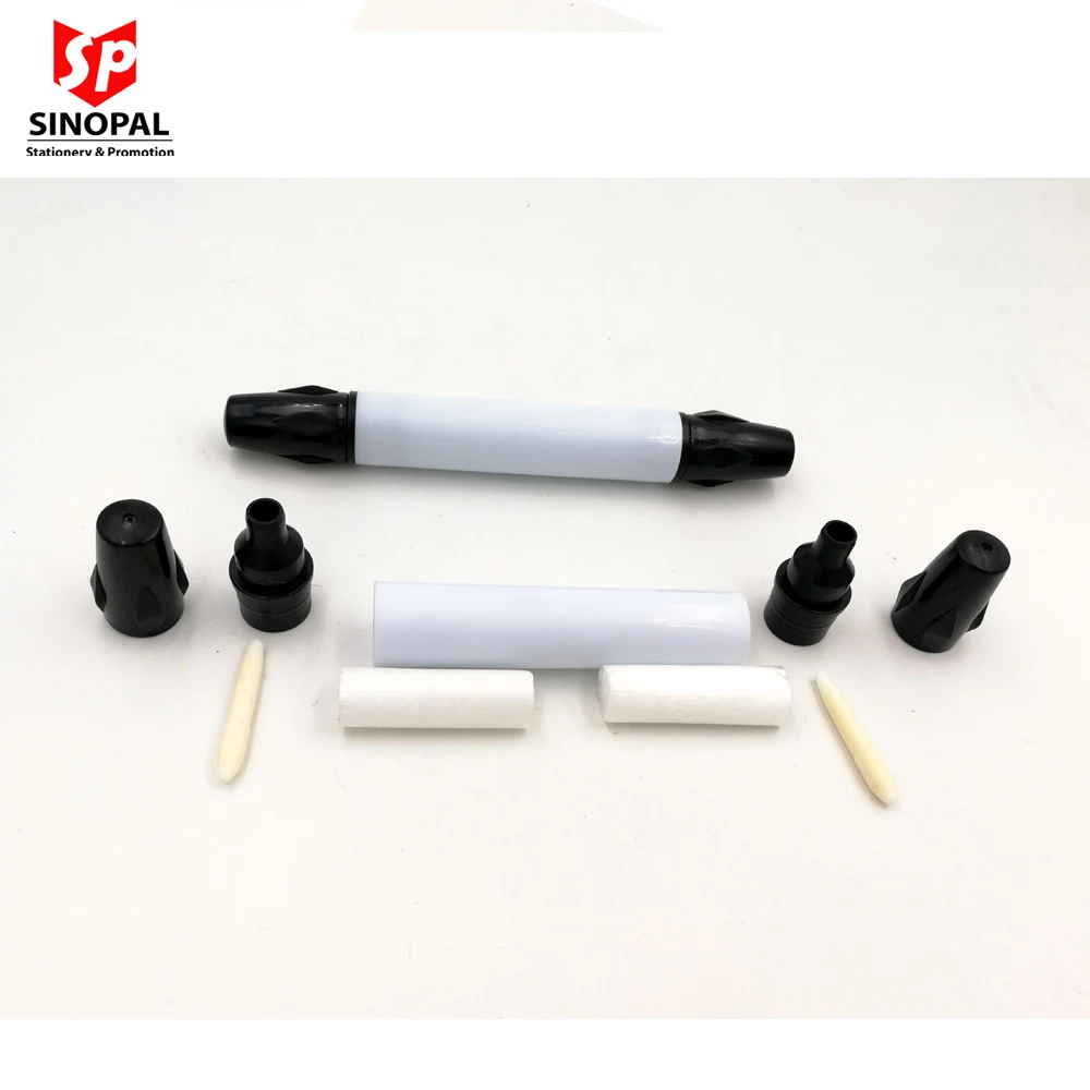 Free sample Dual tips empty marker pen and marker pen parts suitable for different marker pens