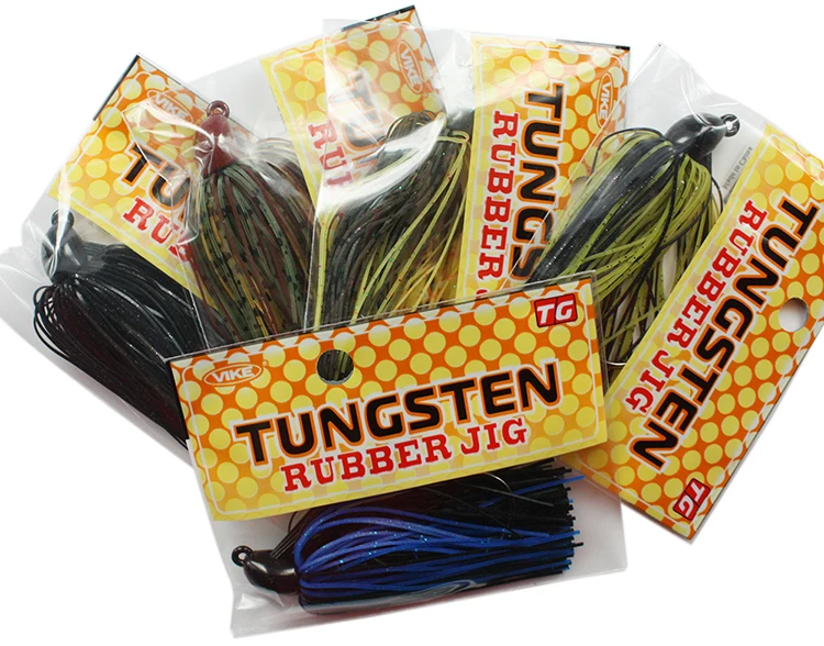 38TMJ-68 fishing tungsten swim jig with #3/0 hook 3/8 oz. (10.6g) pb&j color 1pk