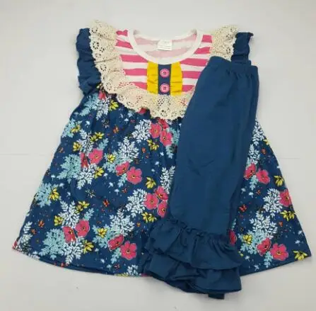 Boutique high quality long sleeve shirt matching leggings clothes for  top with zebra pants outfits