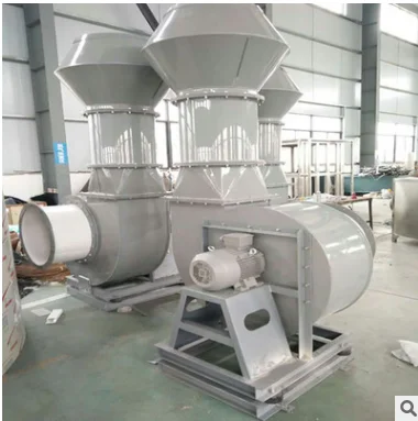 FRP PP/PVC High Efficiency  Industrial Anti-corrosion Centrifugal Exhaust Fan