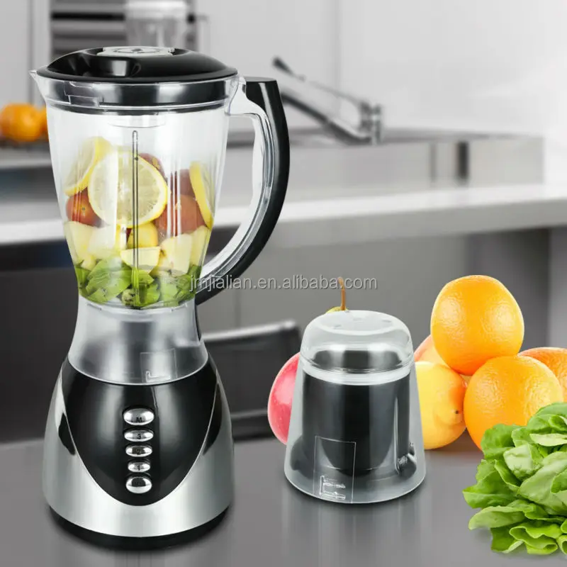 JL-B731 2 in 1 Push Button 3 Speeds Powerful Plastic Electric Food Masticator Blender