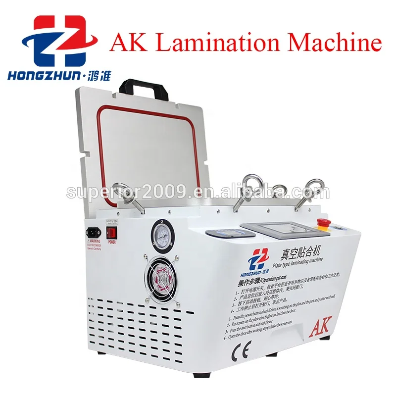 AK Vacuum OCA Laminating Machine for iPhone Mobile Phone LCD Screen Repair