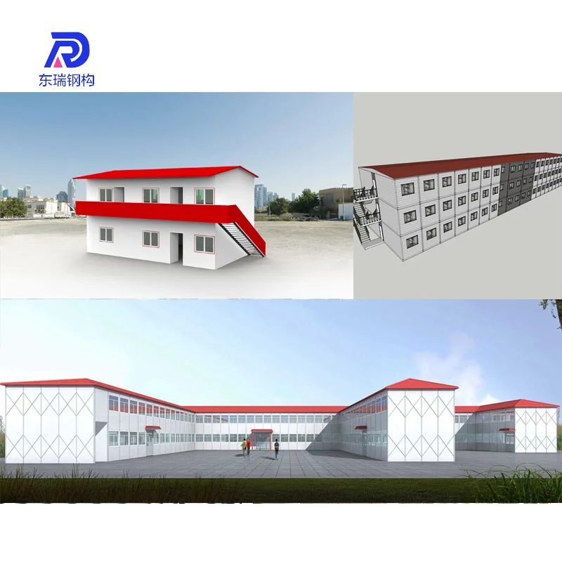 portable classrooms prefabricated low cost school building project