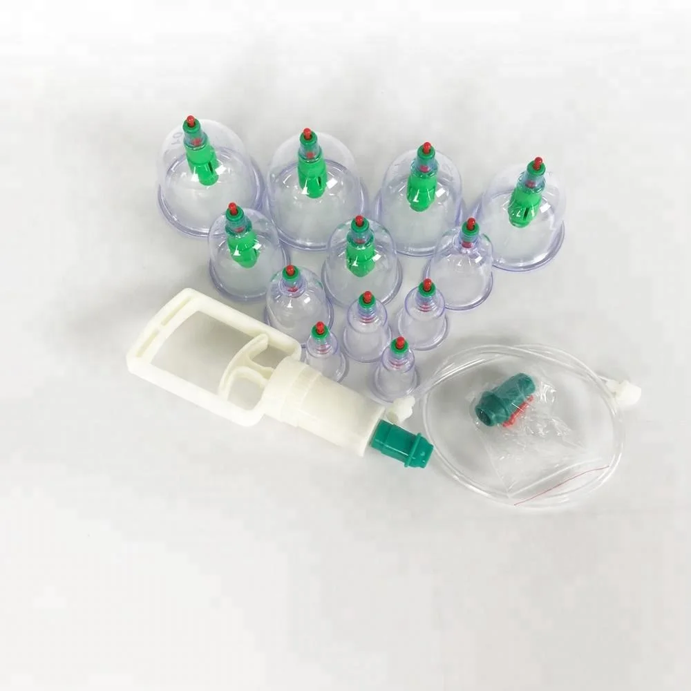 Vaccum massage cups cheap cupping set 6 cups