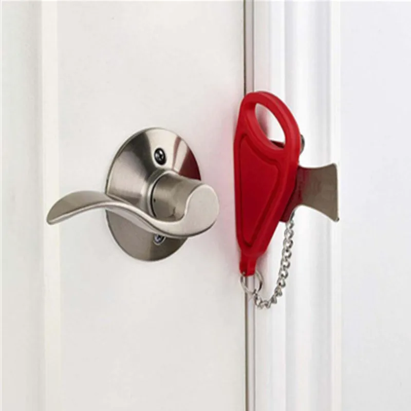 Portable Security Door device Accessories Compatible Forbidden Lock AirBNB enhanced Hotel Home anti-theft