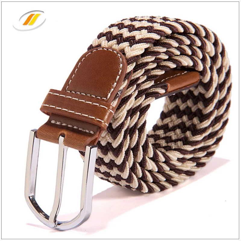 Polypropylene Material Braided Rope Belt For Men And Women