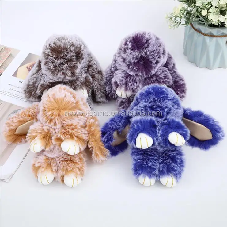 
 18 видов цветов Рождество брелок Нью-Джерси орнамента из кроличьей шерсти для сумок, аксессуары 15 см брелок плюшевая кукла  