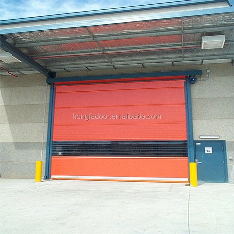 Automatic Induced High Speed Rolling Shutter Garage Doors (HF-J026)