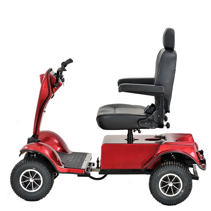 Одноместная легкая складная электрическая тележка для гольфа с сумкой-держателем