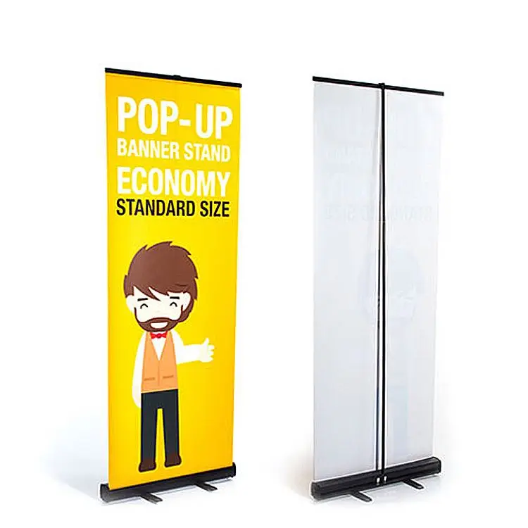 ODM led roll up banner light roll up banner 85 x 200 roll up banner for jumper for advertising