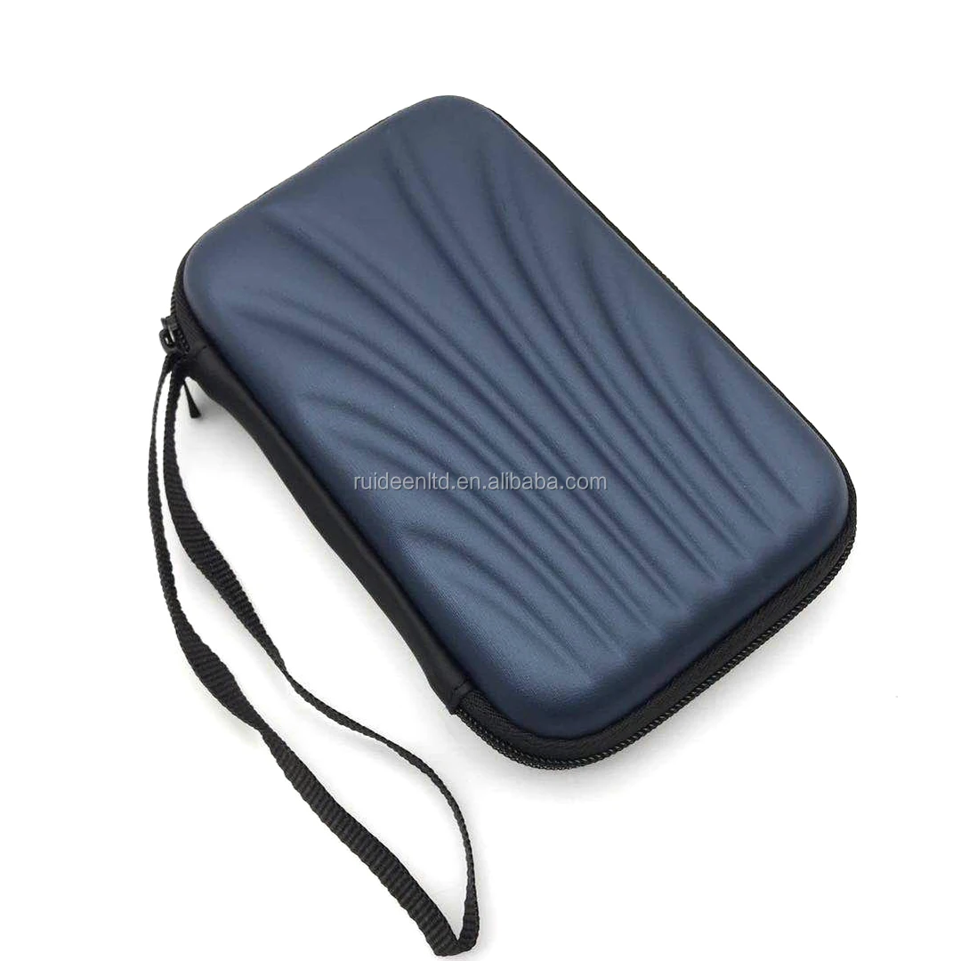 Customize Pattern PU EVA Case (15.7*10.1*3.8cm) Carring Case with Net Pocket Hard Case for Electronics (LY-20)