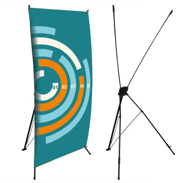 Корея X стенд баннер дисплей стойки Реклама рамка штатив