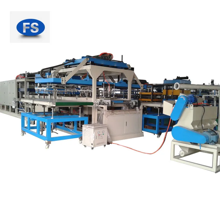 FUSHI plastic food storage container making machine ps foam fast food box machine