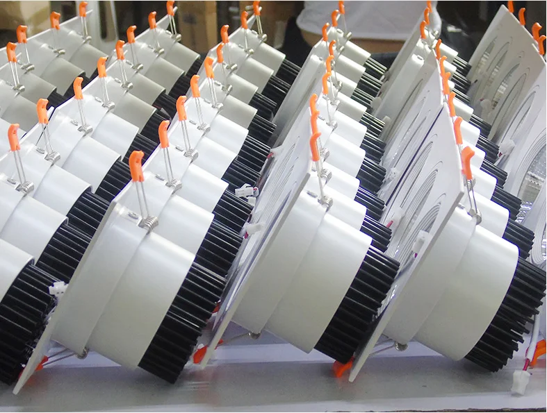 LED COB Downlights 9W 10W 30W recessed ceiling led down light IP33 Spot Light with good price