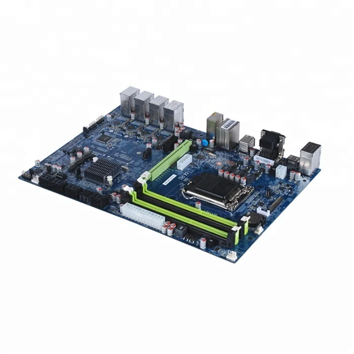 
H87 LGA1150 CCTV DVR ATX industrial motherboard with 24 usb motherboard company manufacturers 