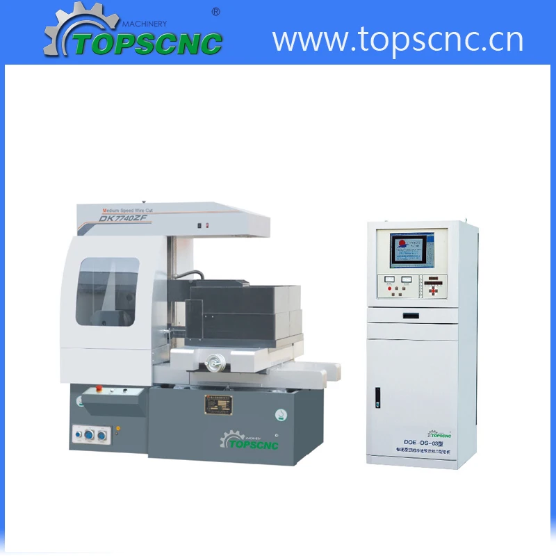 precision cnc edm wire cutting machine from dongqing