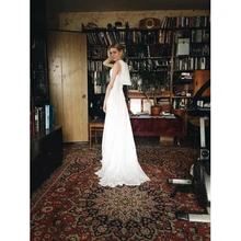 New 2016 Arrival Dress Elegant Applique Wedding Dresses Chiffon vestidos de novia Beach Bridal Gowns