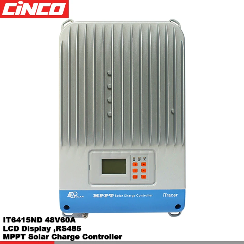 EPEVER IT6415ND MPPT Solar Charge Controller 12V/24V System Voltage 60A 150V Max Input