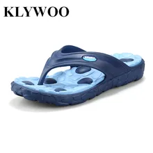 Hot Sale authentic New Summer Fashion Flip Flops Men Sandals Male Flat Massage Beach Slippers men Loafers shoes free shipping