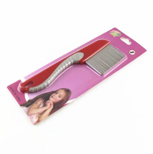 wholesale cheap head metal stainless steel nit lice comb