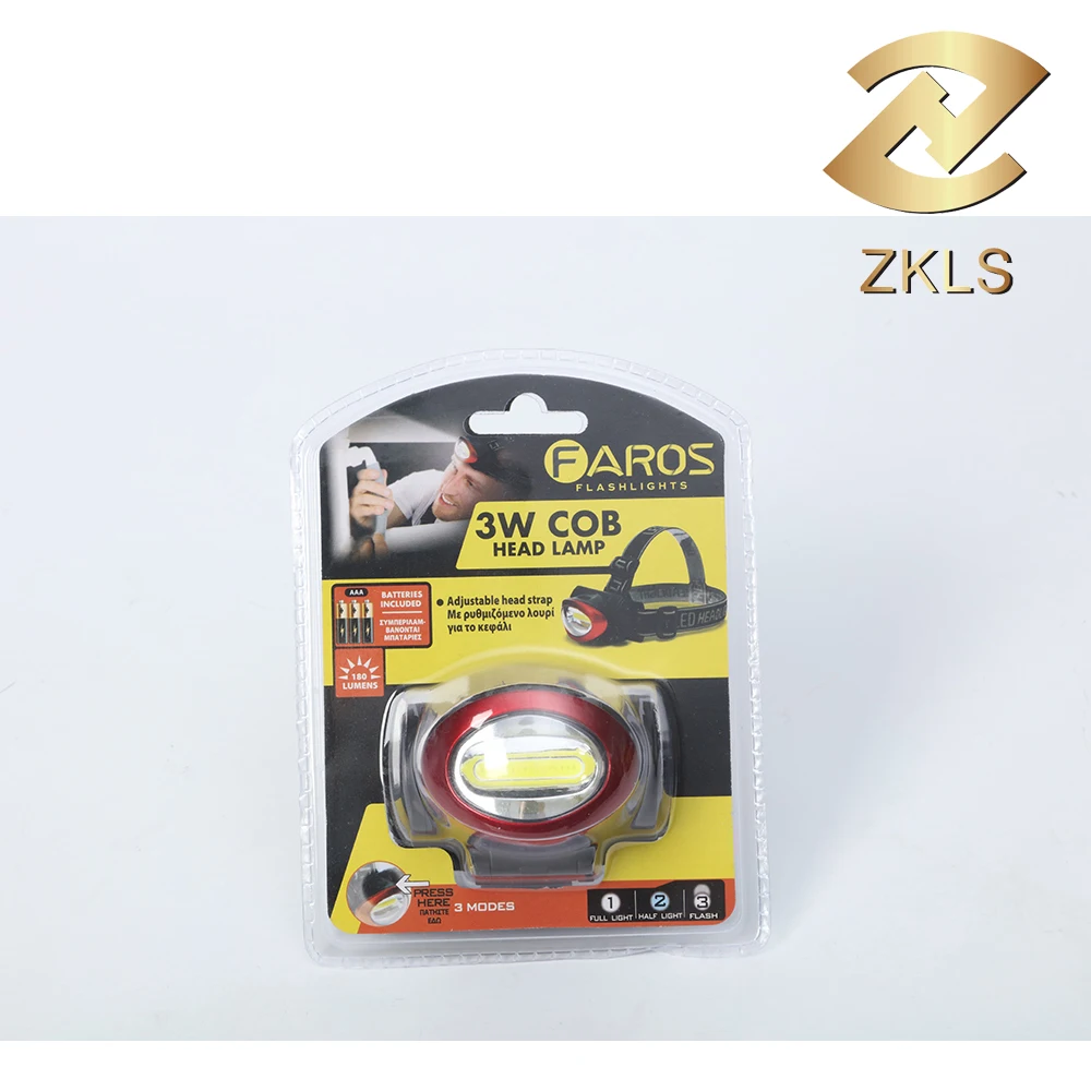 
High Quality Powerful Battery Operated LED Headlamp Light 