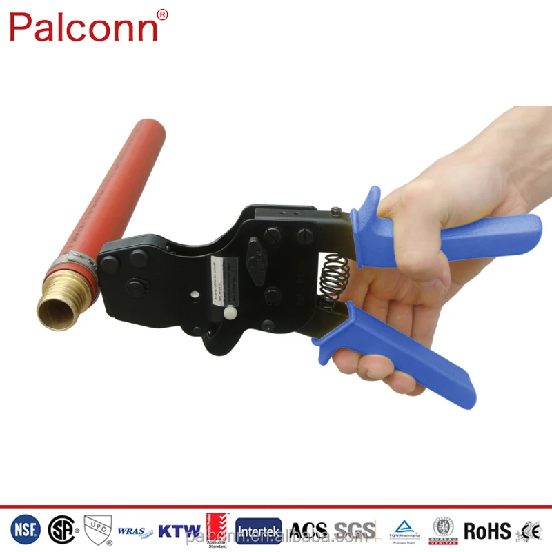 Обжимные инструменты для трубки PEX, стандарт ASTM, 1/2 дюйма, 3/4 дюйма, 1 дюйм