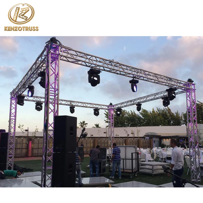 Kenzo Aluminum LED Light Truss Display