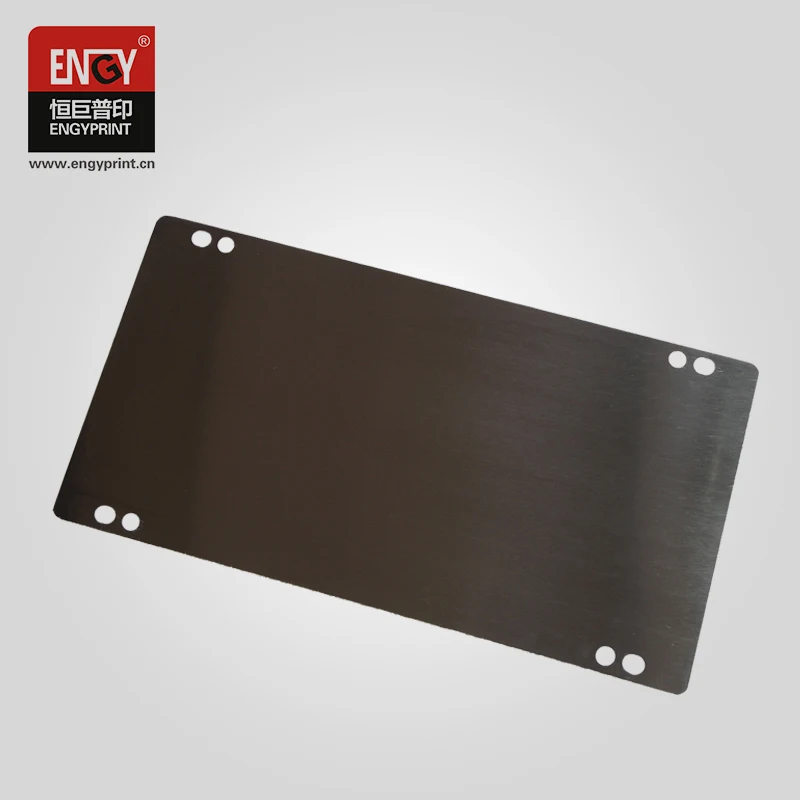China Maker Thin Coated Pad Printing Carbon Steel Plate For Printing Machine