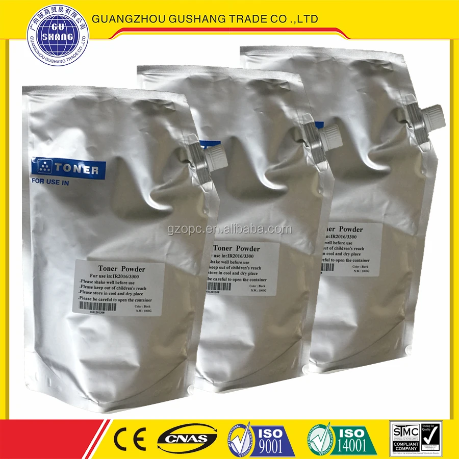 black refill toner powder for Canon ir 3300 2200 2800
