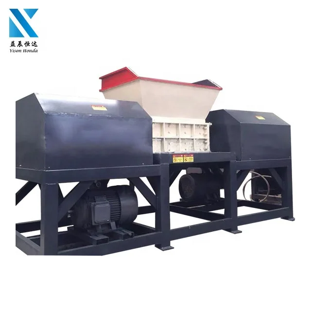 Двойной вал промышленных измельчитель металлолома механическая машина измельчитель