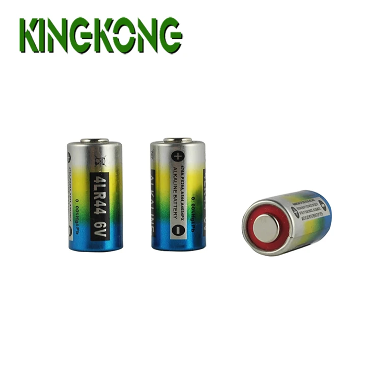 Zinc Manganese Type Dry Cell Button Battery Pack 6V 4LR44