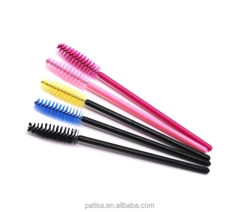2018 Hot Sale Micro Disposable Extension Eyelash Brushes Individual Mascara Applicators
