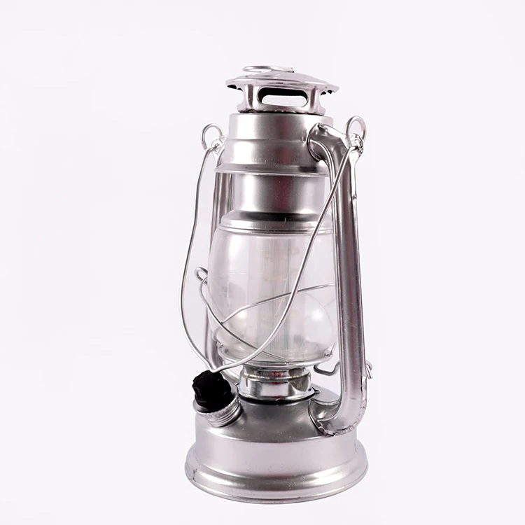 battery outdoor LED christmas iron night light kerosene lamp for decoration