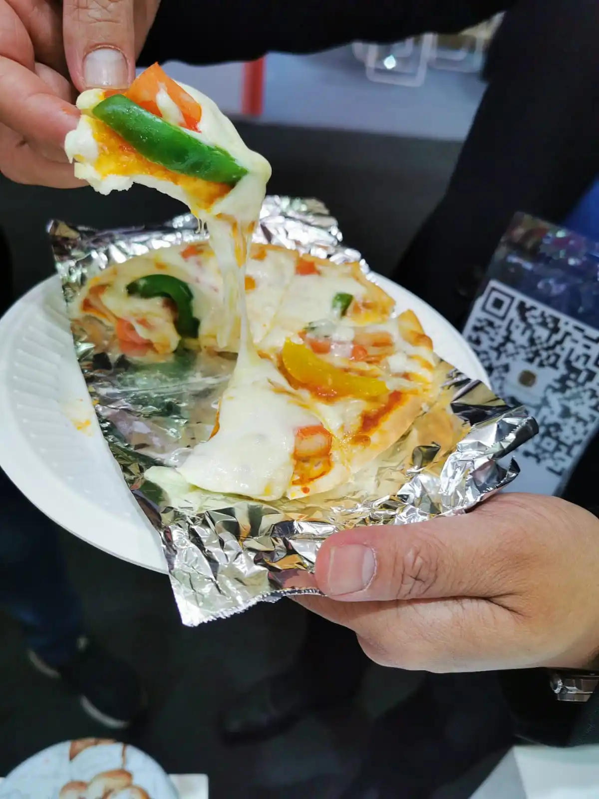 Обычная запеченная закуска замороженные грибы шпинат круглая пицца смешанный вкус в упаковке из