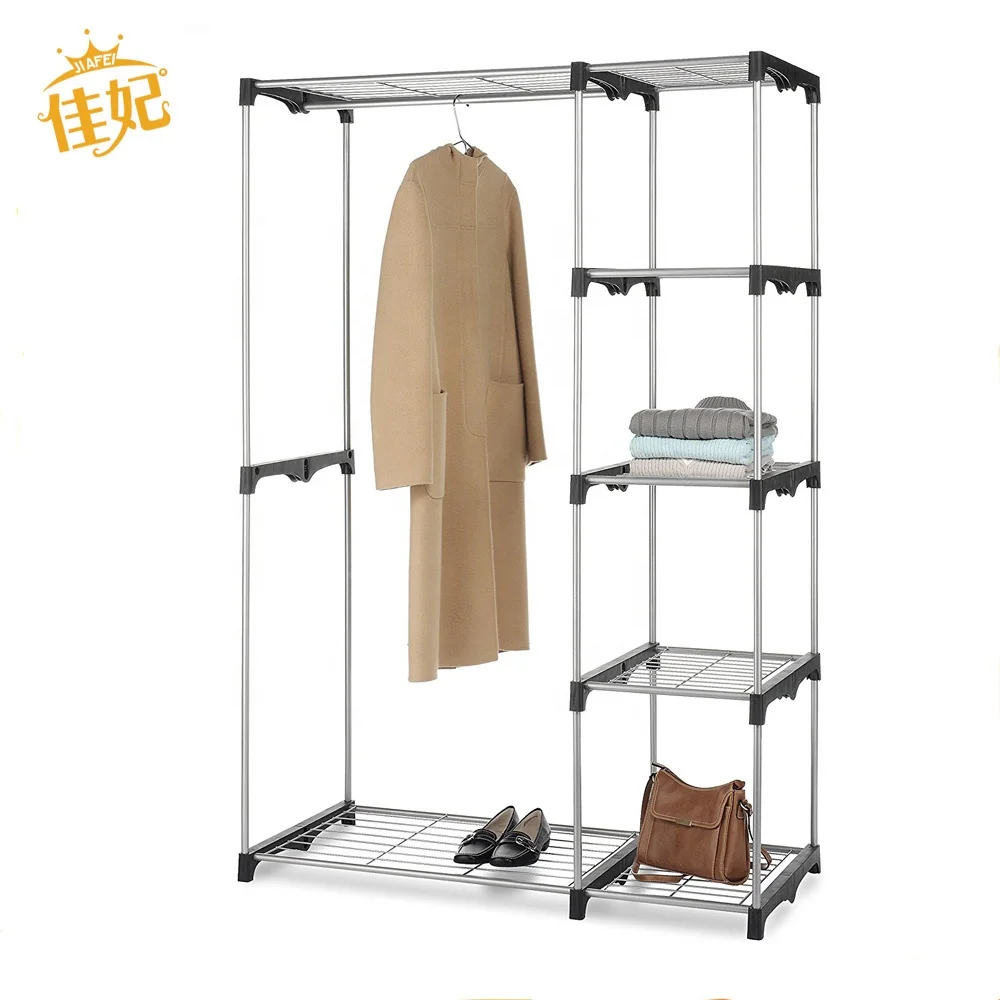 wardrobe cabinet Wall To Wall Foldable Almirah For Baby Non-woven Fabric Open Modern Design Wardrobe