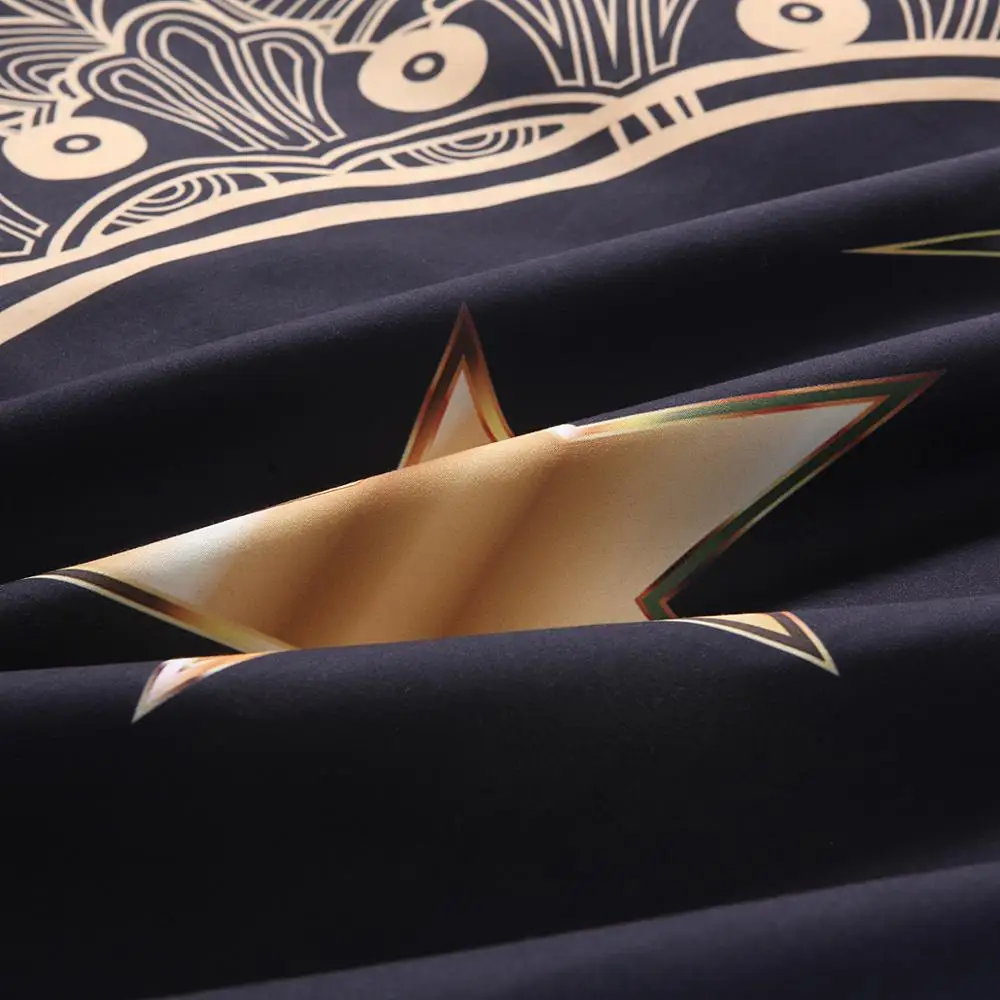 
3D polyester printed fabric for duvet cover Home Textiles Full/Queen Size Quilt with 2 Pillowcases, bedspread Bedding Sets 